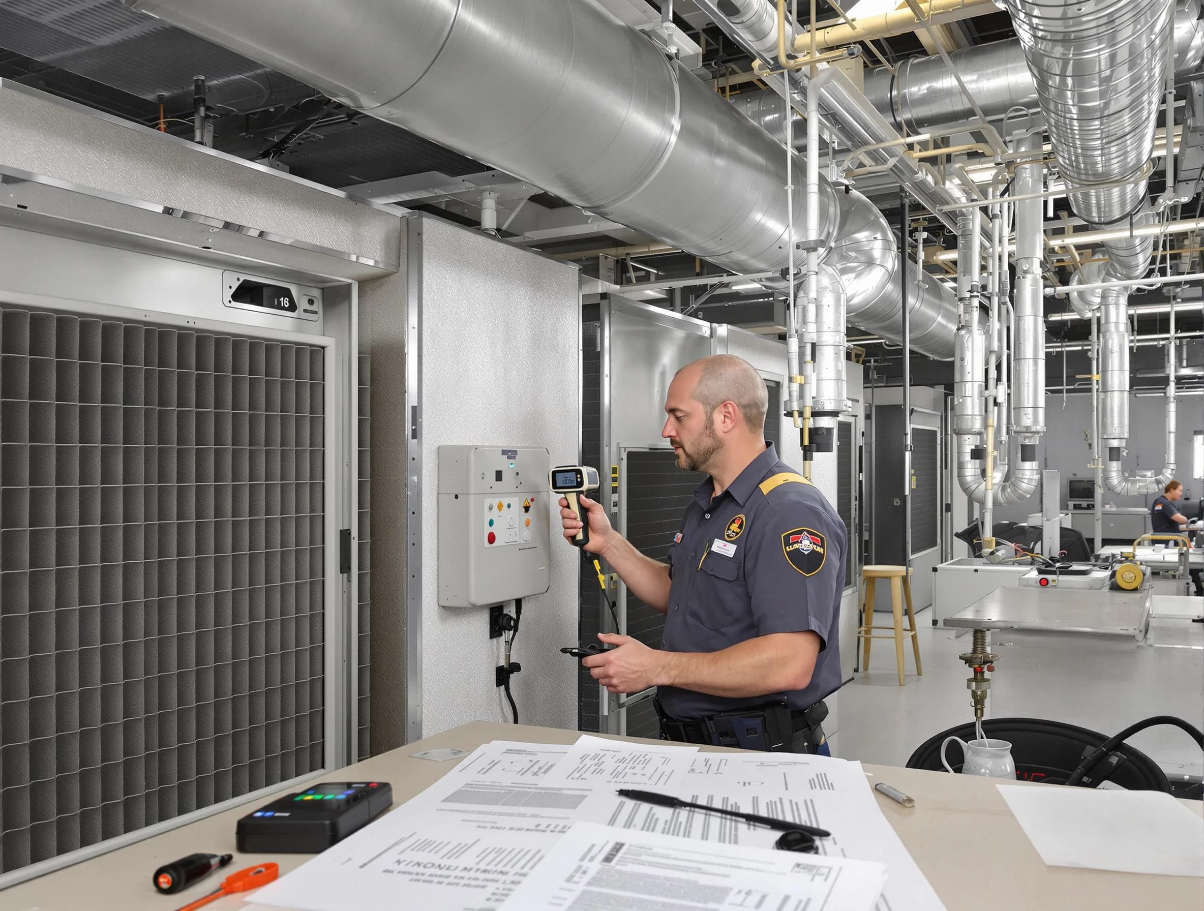 Professional filter system inspection by Cranberry Air Duct Cleaning in Cranberry