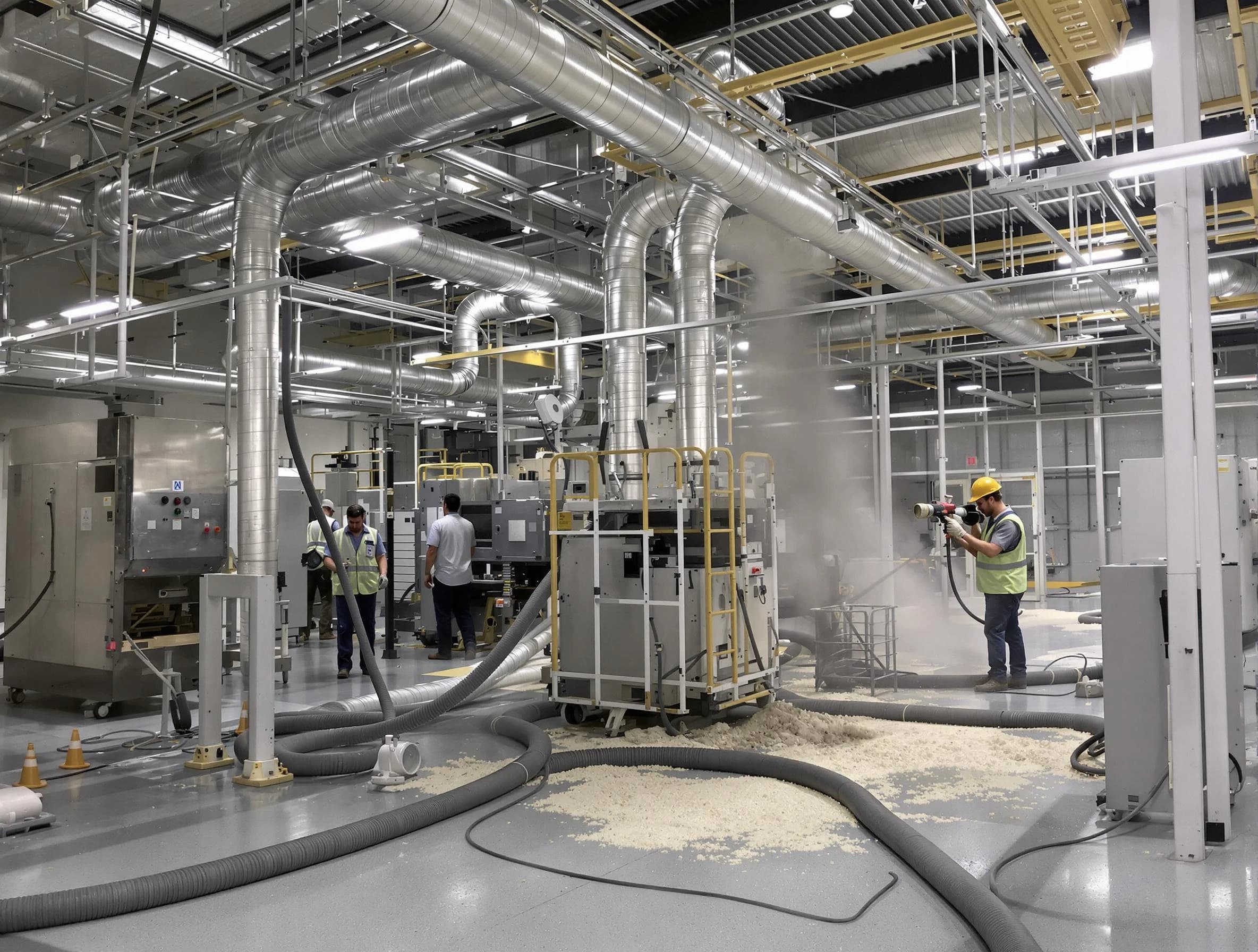 Heavy-duty industrial duct cleaning by Cranberry Air Duct Cleaning in Cranberry