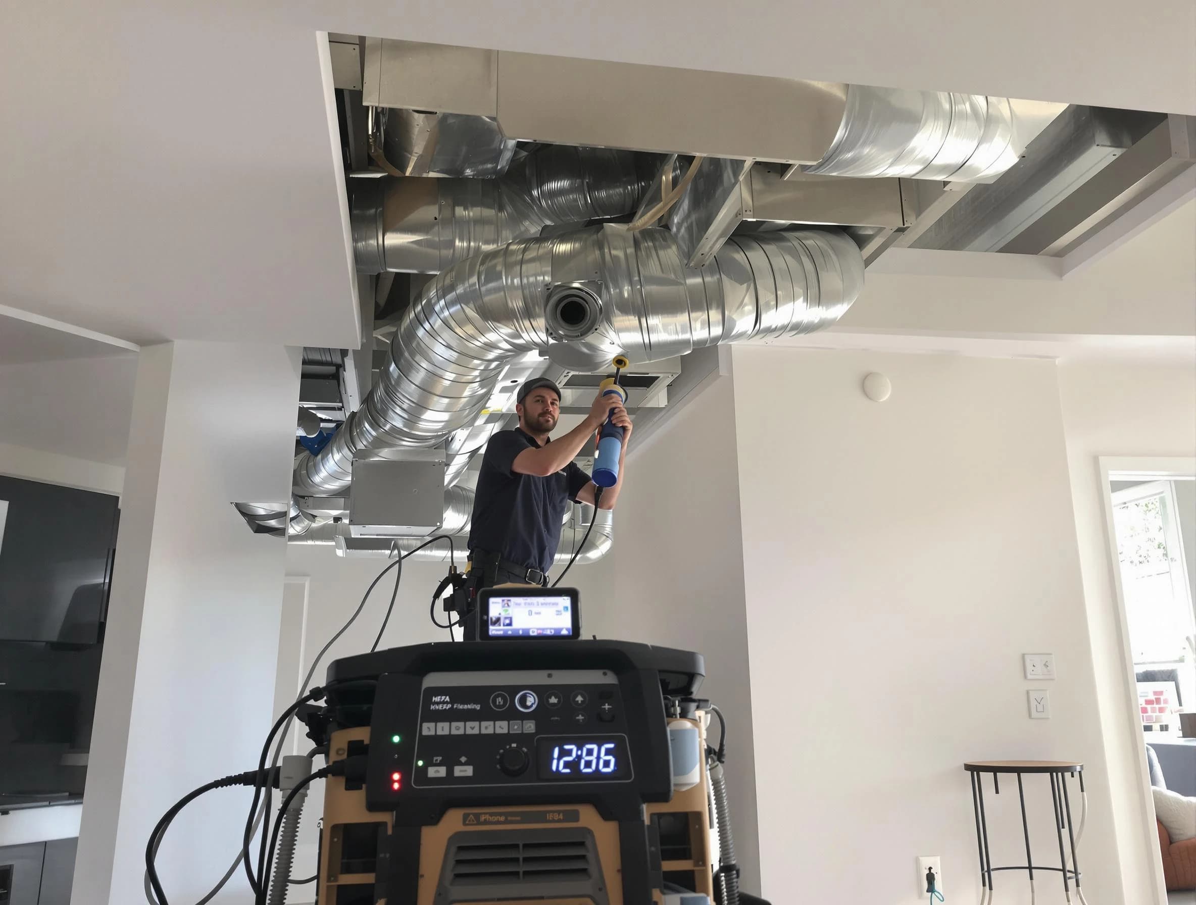 Advanced pure air duct cleaning by Cranberry Air Duct Cleaning in Cranberry