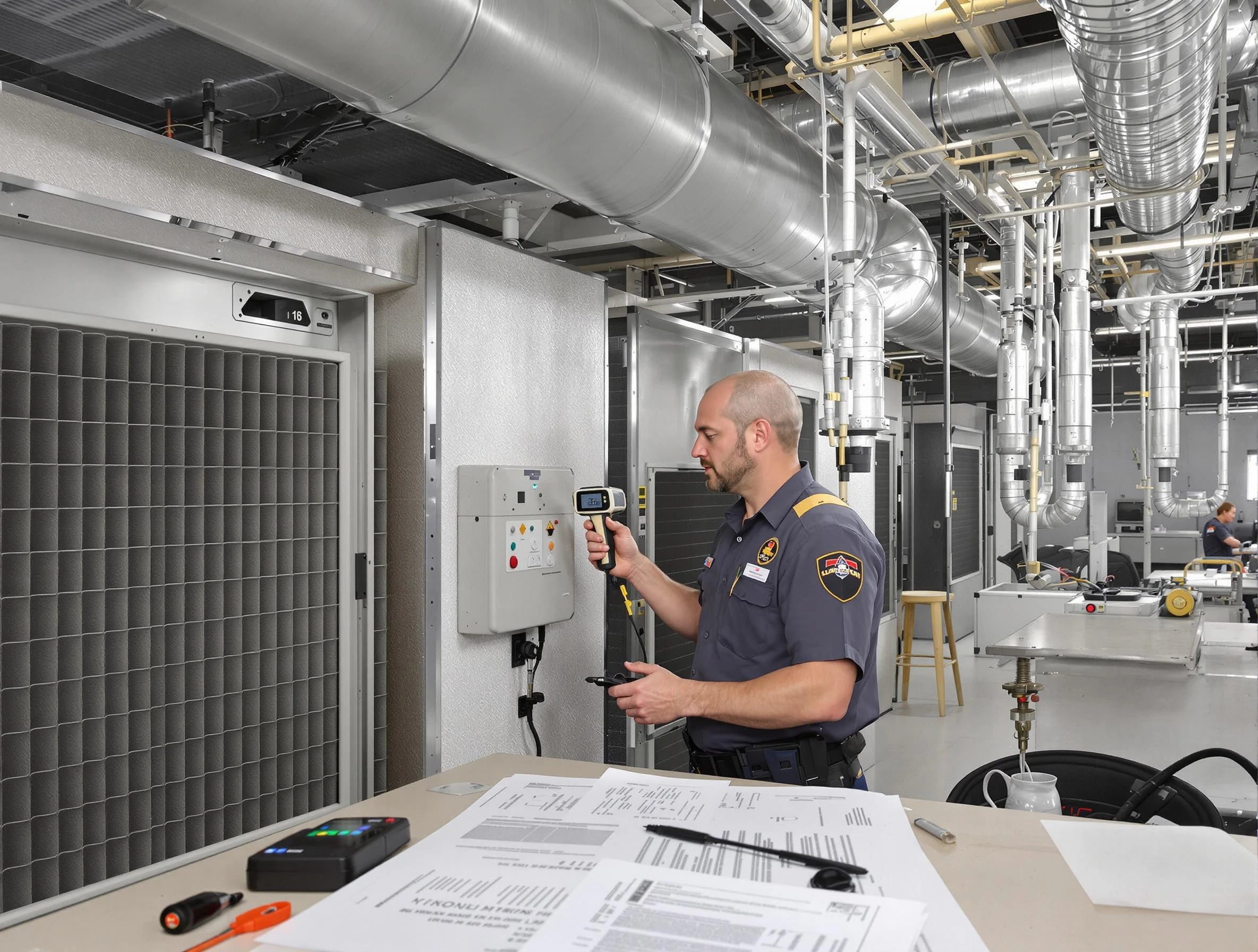 Professional filter system inspection by Cranberry Air Duct Cleaning in Cranberry