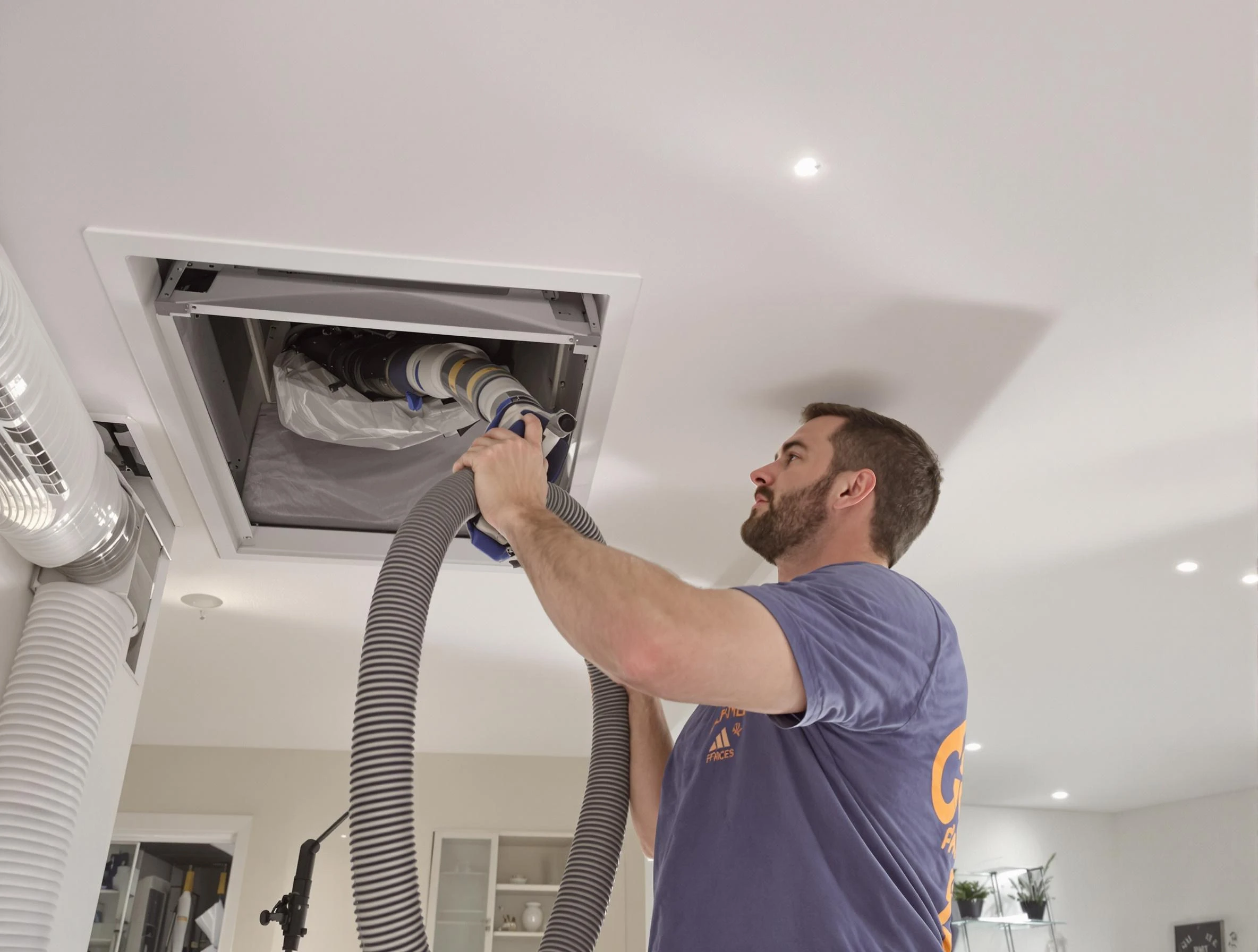Precision indoor duct cleaning by Cranberry Air Duct Cleaning in Cranberry