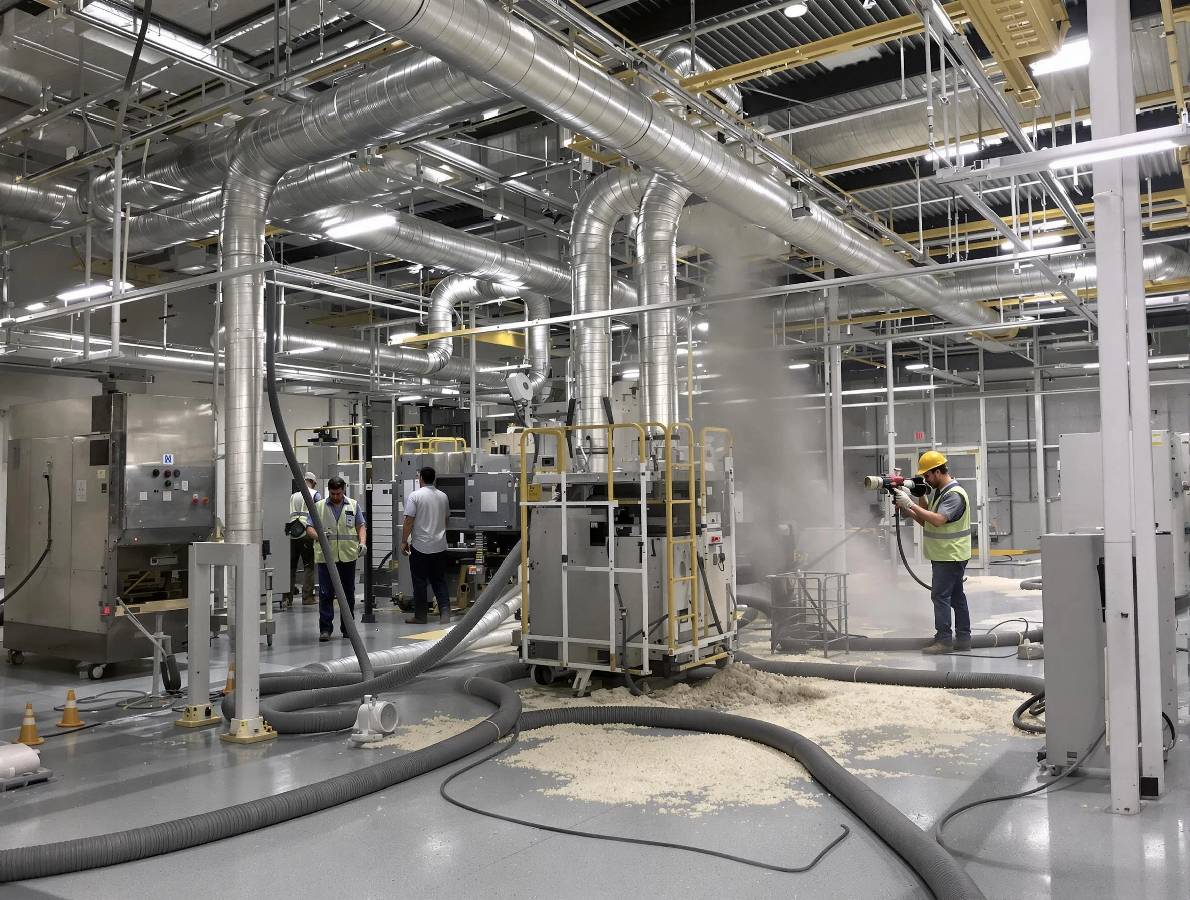 Heavy-duty industrial duct cleaning by Cranberry Air Duct Cleaning in Cranberry